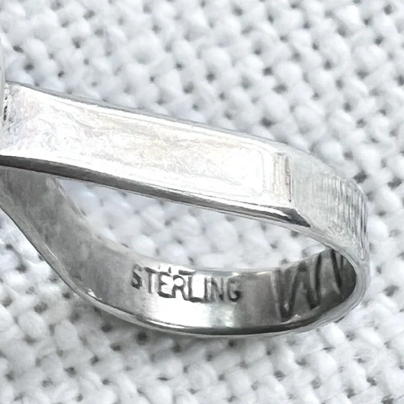 Vintage NATIVE Large Kokopelli Reversible Sterling Silver Southwestern Pendant - Picture 7 of 8